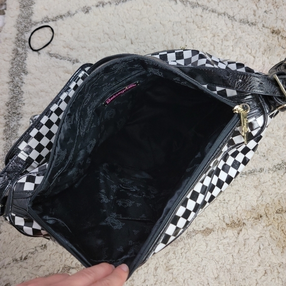 Betseyville large checkered travel bag - Picture 5 of 5